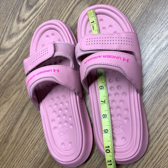 Under Armour Women's Ansa Studio Slides Sandals US 11 EU 43 Pink - Picture 11 of 11